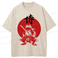 Japanese Washed T-Shirt for Gift for Him