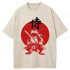 Japanese Washed T-Shirt for Gift for Him