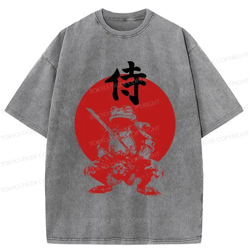 Japanese Washed T-Shirt for Gift for Him