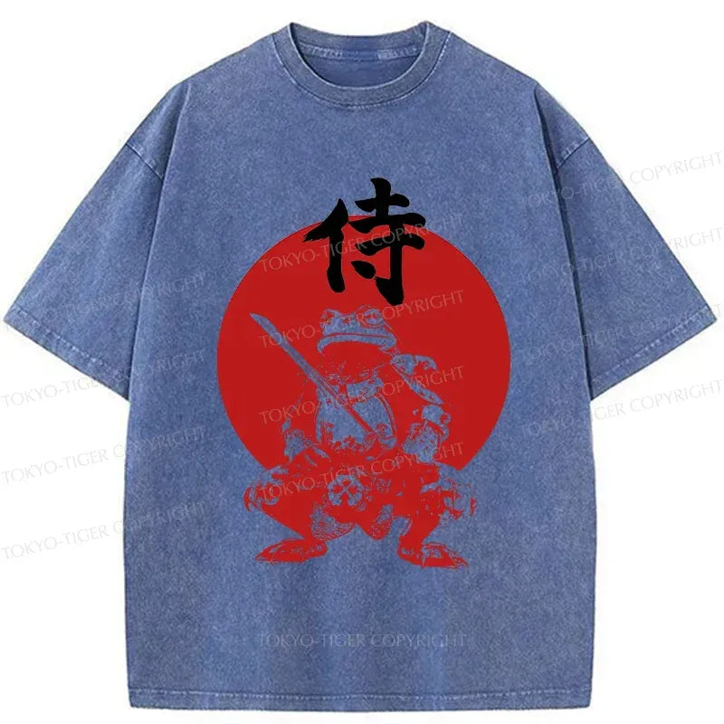 Samurai Frog T-Shirt for Daily Wear