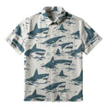 Unisex cotton button up shirt with free shipping