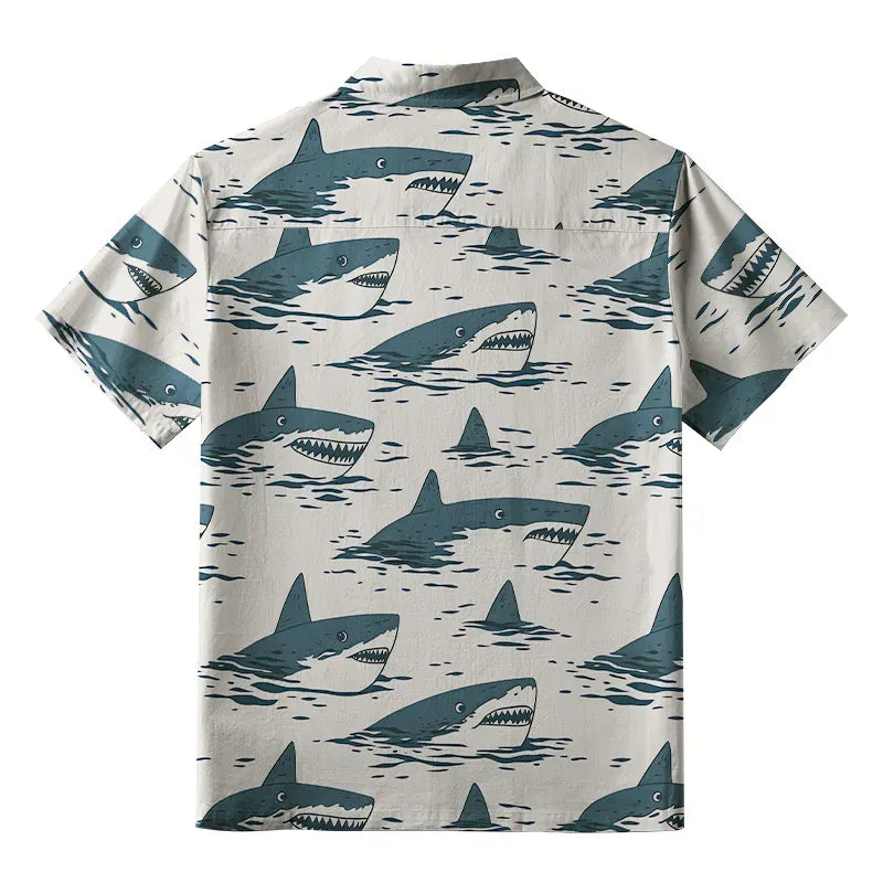 Japanese Kyoto lion shirt for daily wear