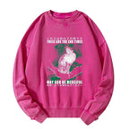 Japanese washed sweatshirt with bird