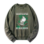 Vintage bird sweatshirt for men