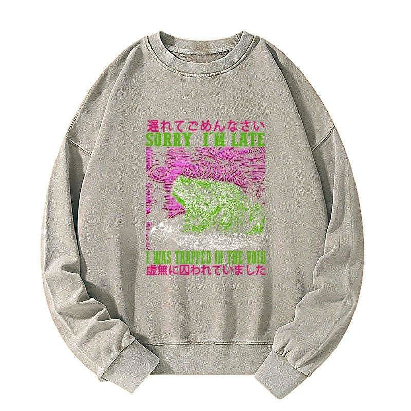 Japanese Traditional Sweatshirt for Daily Wear