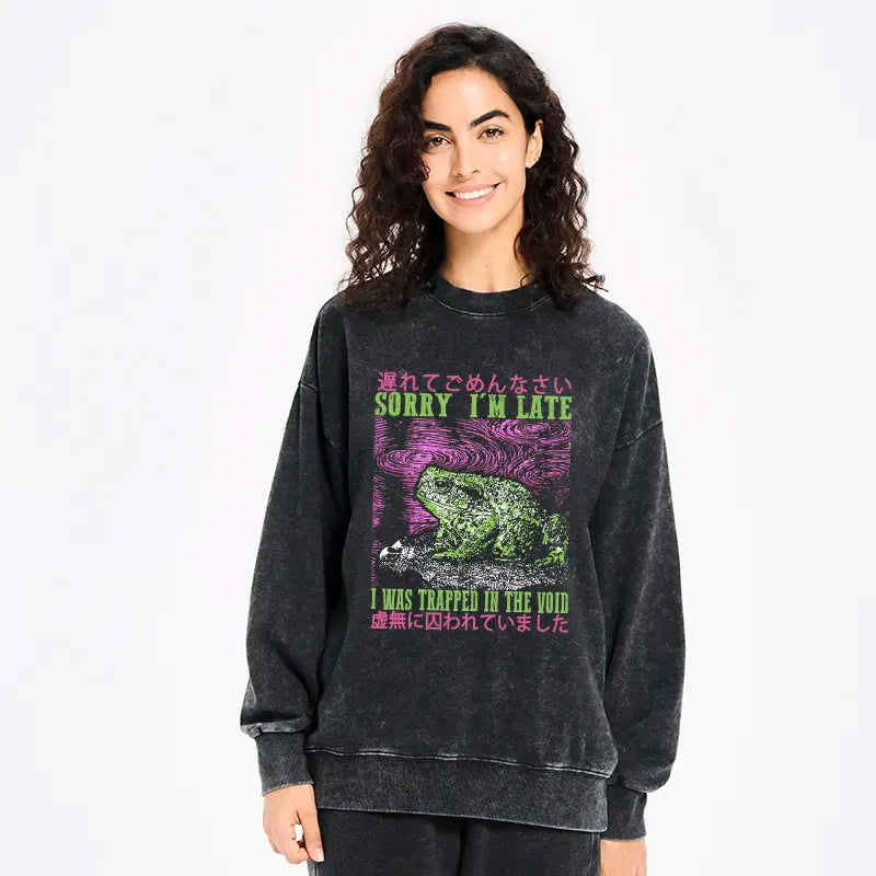 Vintage Washed Sweatshirt Limited Edition