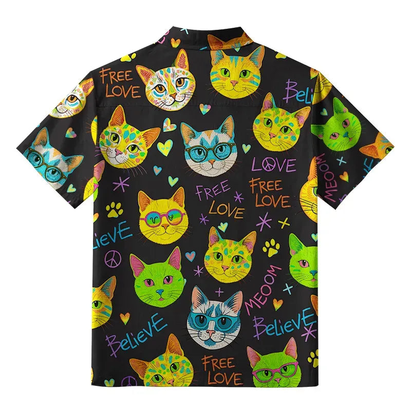 Traditional Kyoto Lion Shirt for Daily Wear