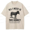 Japanese Washed T-Shirt for Daily Wear