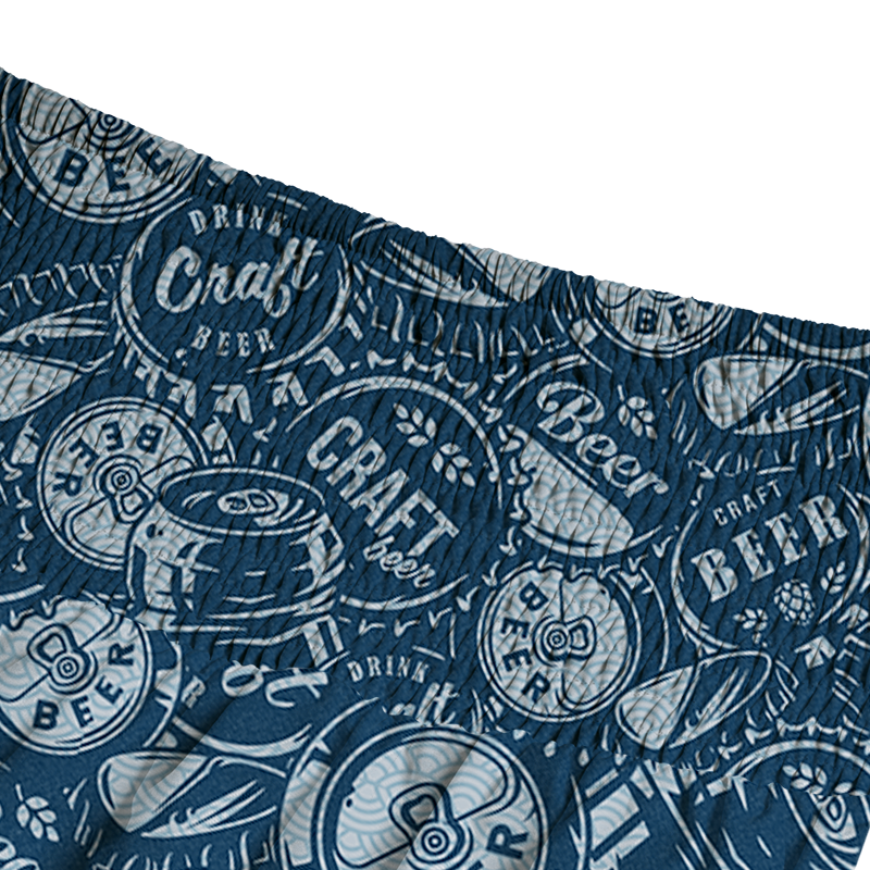 Kyoto-Lion Craft Beer Maxi Skirt