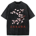 vintage japanese sakura shirt free shipping