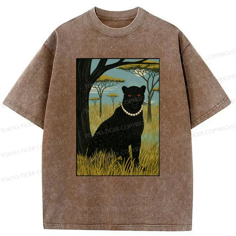 Kyoto Lion Retro Tee for Daily Wear