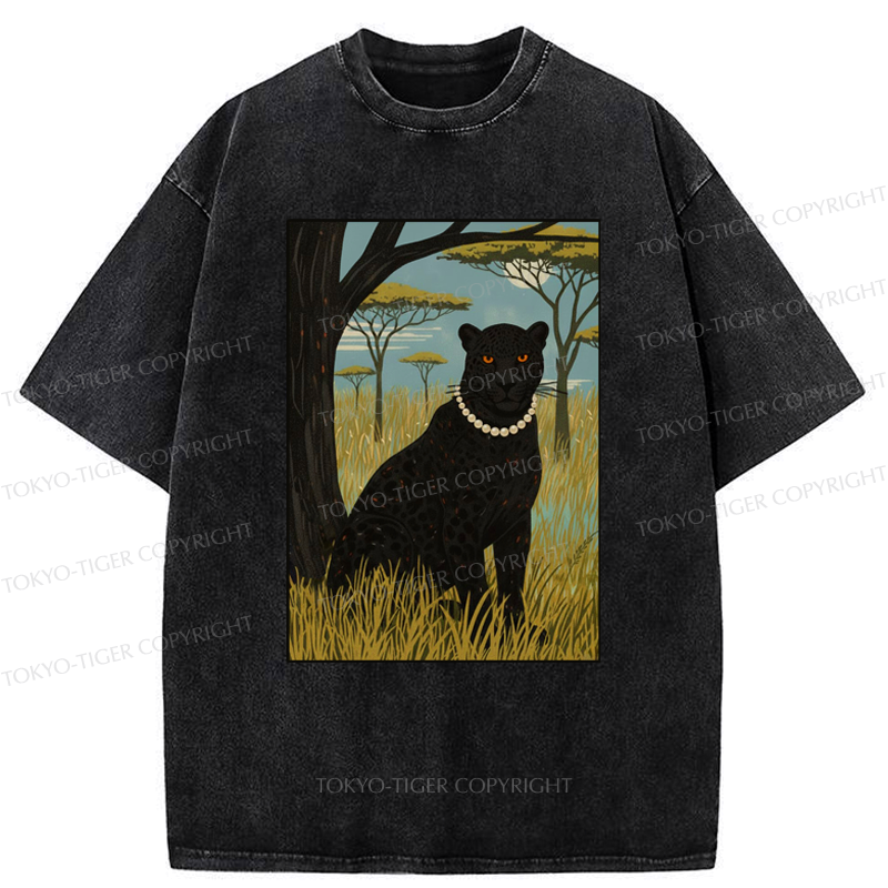 Kyoto Lion Retro Tee for Daily Wear