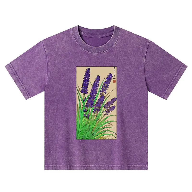 Lavender Washed Kids T-Shirt