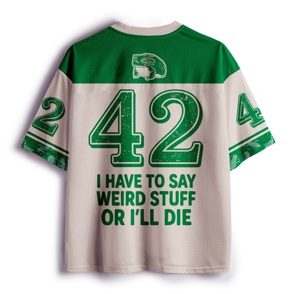Breathable Unisex Mesh Jersey for Daily Wear