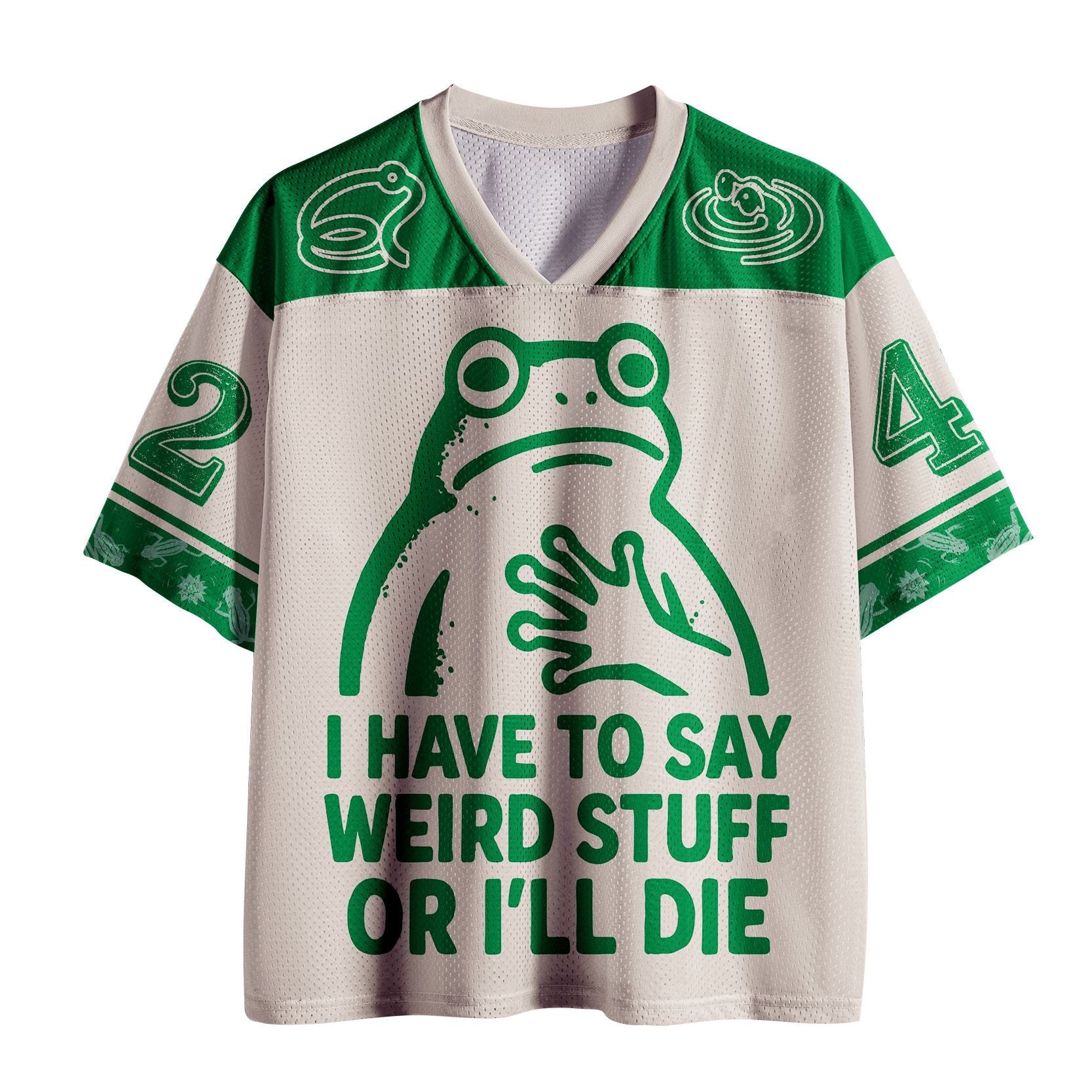 Breathable Unisex Mesh Jersey for Daily Wear