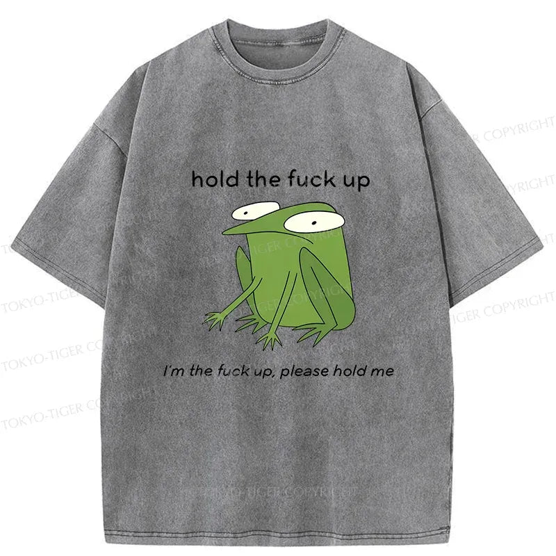 Japanese Washed T-Shirt for Daily Wear