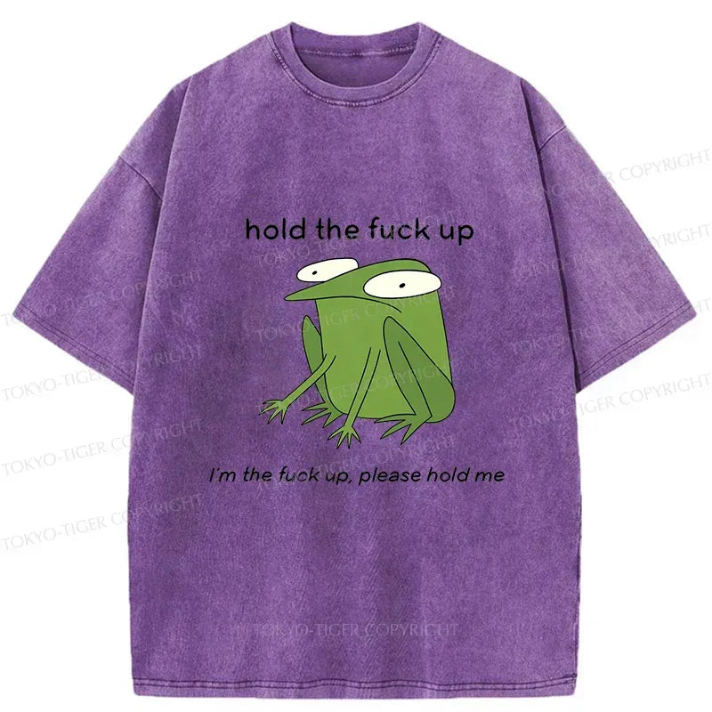 Japanese Washed T-Shirt for Daily Wear