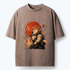 Kyoto-Lion Japanese Vintage T-Shirt on Sale