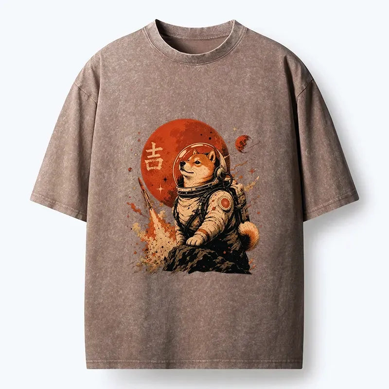 Kyoto-Lion Japanese Vintage T-Shirt on Sale