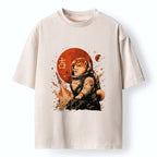 Kyoto-Lion Japanese Vintage T-Shirt on Sale