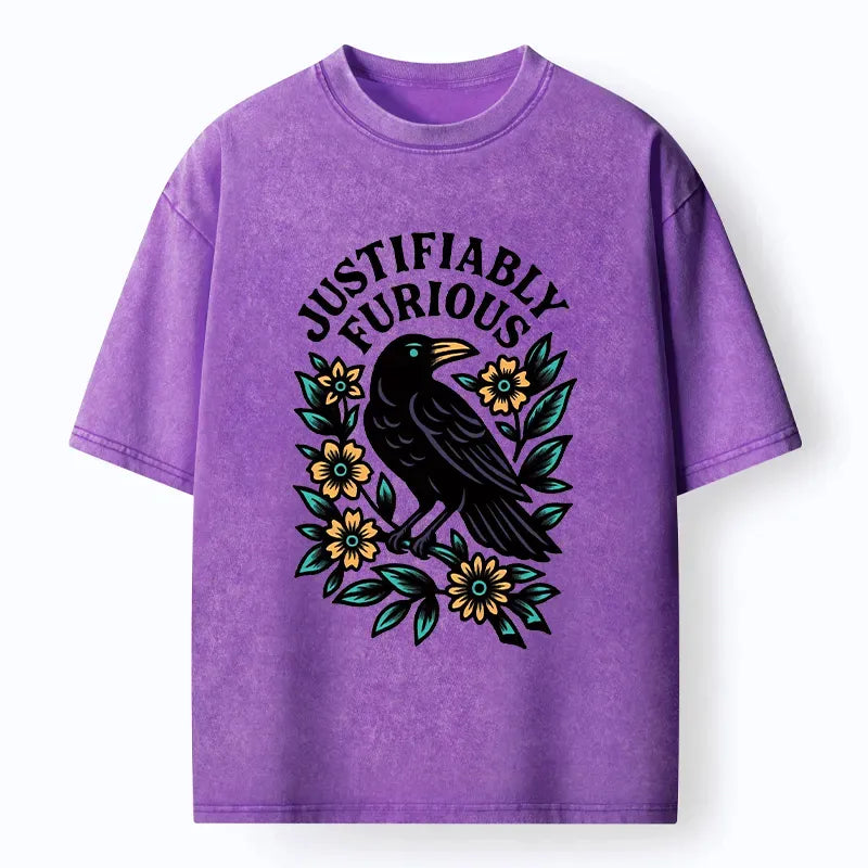 Rebellious Raven Unisex Tee