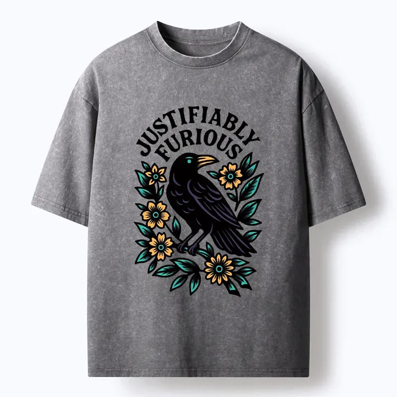 Rebellious Raven Unisex Tee