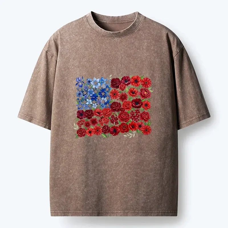 Washed Cotton Unisex T-Shirt Free Shipping