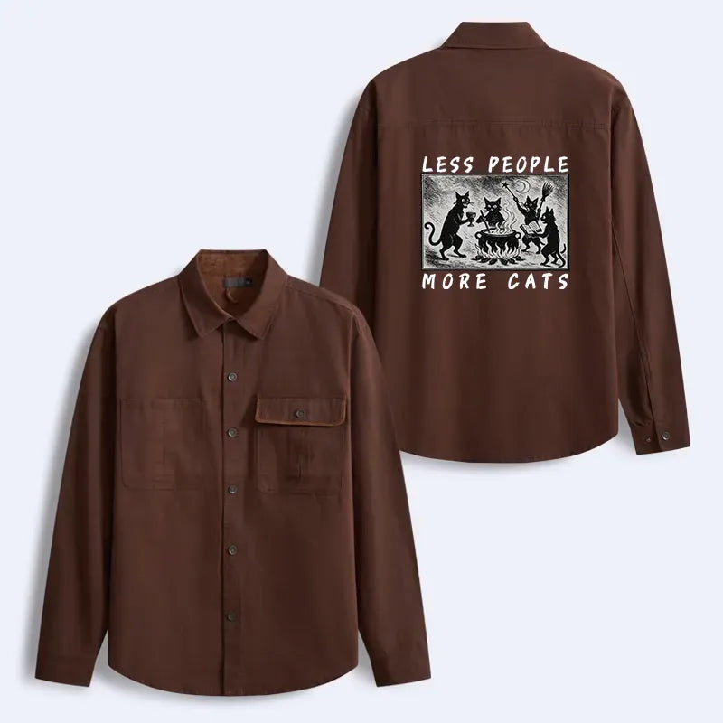 Japanese cat sacrifice ceremony corduroy jacket