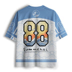 Kyoto-Lion Japanese Surfing Samurai Mesh Jersey