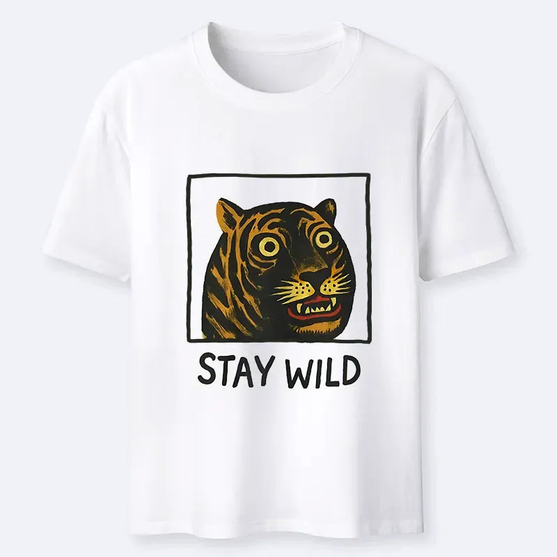 Funny cute tiger t-shirt for summer