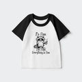 Kyoto Lion Meme Raglan for Kids