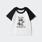 Kyoto Lion Meme Raglan for Kids