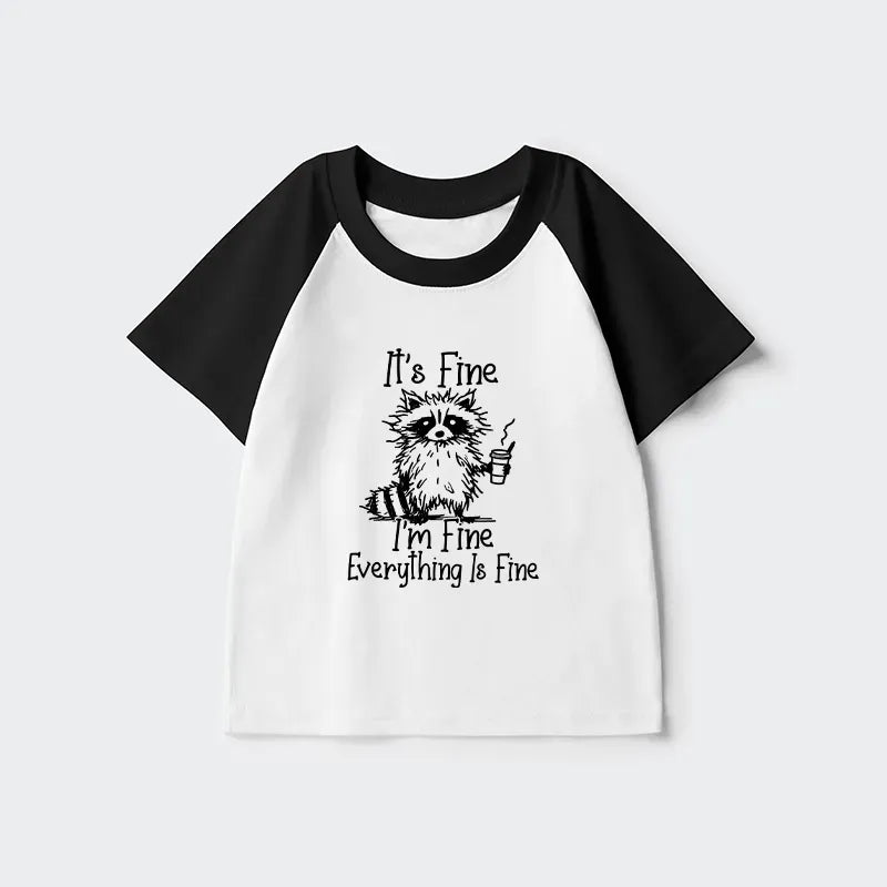 Kyoto Lion Meme Raglan for Kids