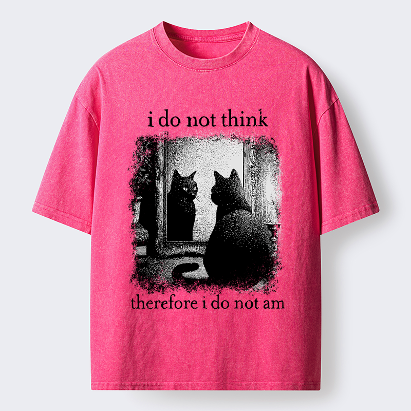 Funny Cat Philosophical T-Shirt Best Seller
