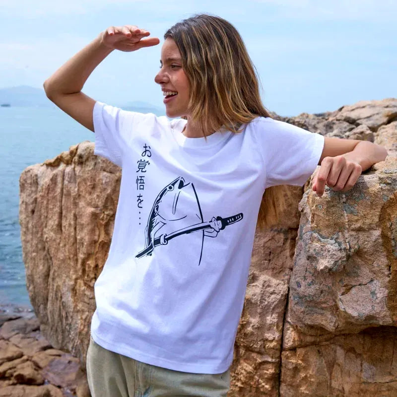 Japanese Classic Fish T-Shirt for Summer