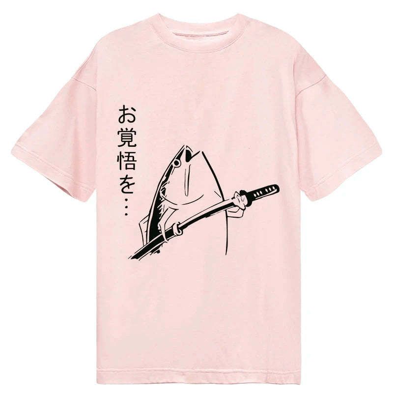 Kyoto-Lion The Fish With The Knife Japanese Classic T-Shirt