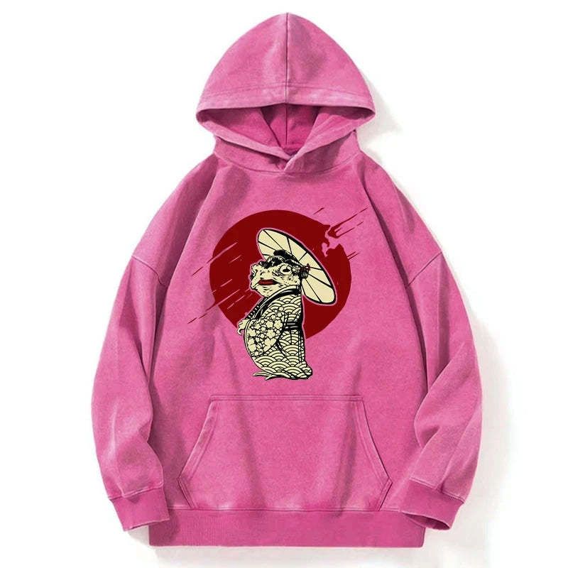 Kyoto Lion Hoodie for Streetwear