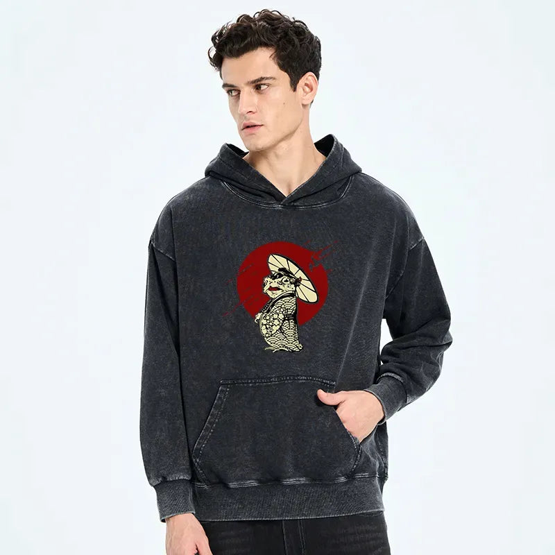 Kyoto Lion Hoodie for Streetwear