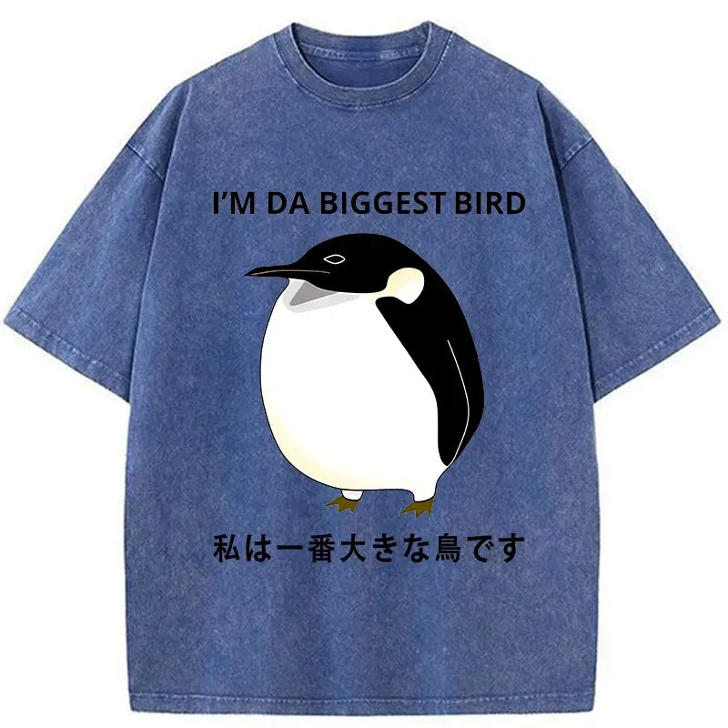 Kyoto-Lion I Am The Biggest Bird Washed T-Shirt