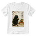 Black Cat V-Neck T-Shirt Best Seller