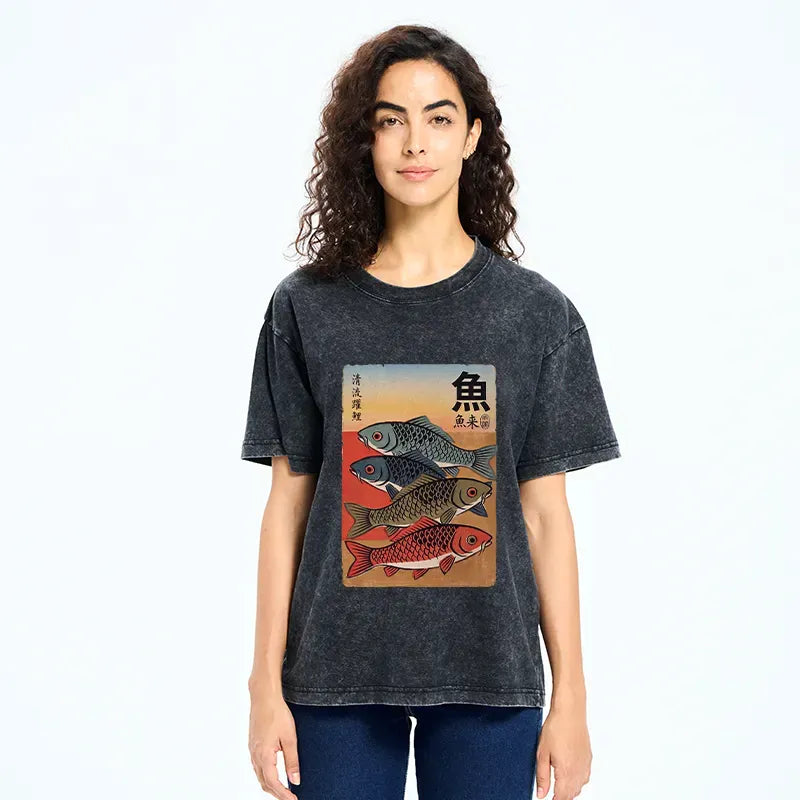 Kyoto-Lion Fish T-Shirt Best Seller