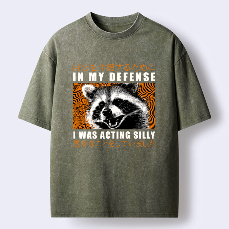 japanese washed t-shirt for daily wear