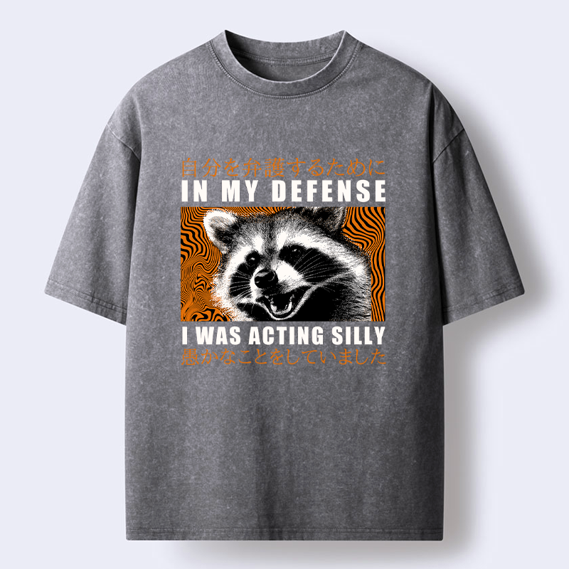 japanese washed t-shirt for daily wear