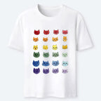Kyoto-Lion Watercolor Rainbow Cat Classic T-Shirt