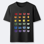 Kyoto-Lion Watercolor Rainbow Cat Classic T-Shirt