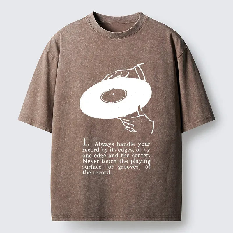 washed unisex tee for streetwear