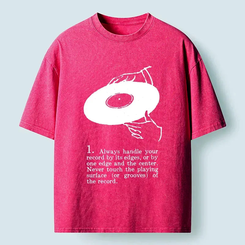 washed unisex tee for streetwear