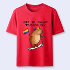 Kyoto-Lion Pride Capybara On Scooter Meme Classic T-Shirt