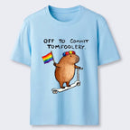 Japanese Vintage Capybara Tee for Daily Wear