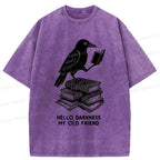 japanese washed t-shirt for daily wear